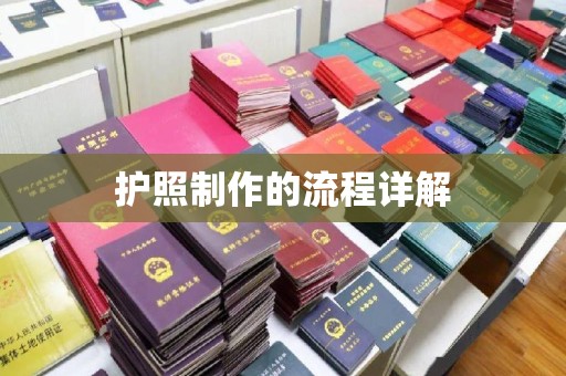 渭城护照制作的流程详解